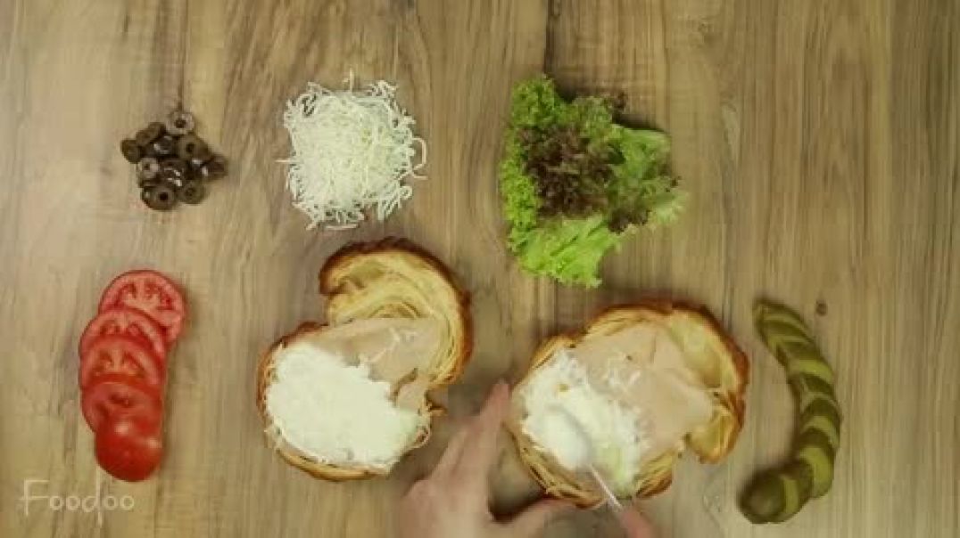 Croissant Sandwich | سندويش الكرواسان