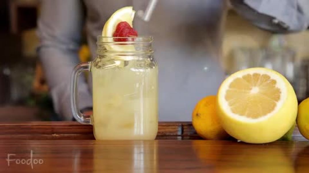 ⁣Lemonade with Grape Fruit | ليموناضة بالغريب فروت