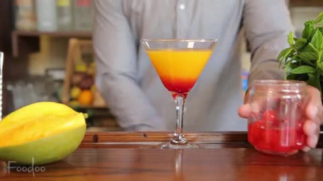 ⁣Mango cocktail | كوكتيل المانغو